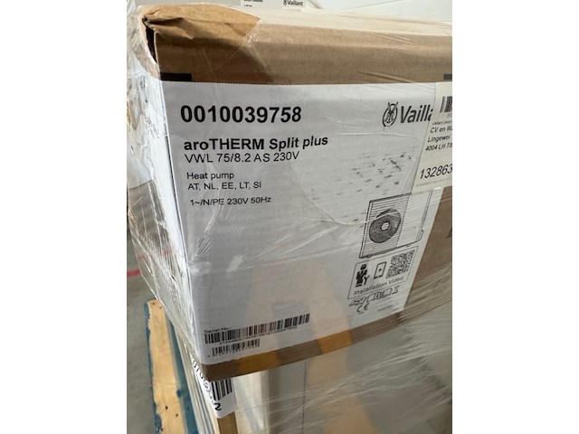 Lucht/water warmtepomp, vaillant, arotherm split plus - afbeelding 3 van  7