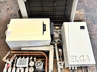 Lucht/water-warmtepompinstallatie, techneco elga, remeha en toshiba, 2014 - afbeelding 1 van  10