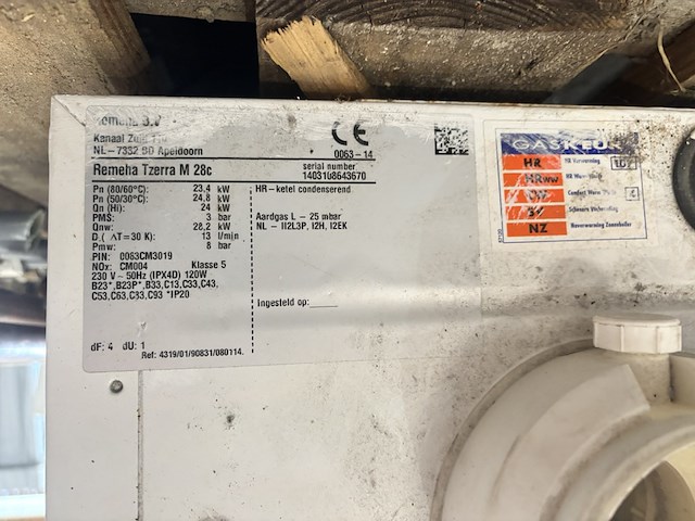 Lucht/water-warmtepompinstallatie, techneco elga, remeha en toshiba, 2014 - afbeelding 7 van  10