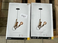 Lucide chimp hanglampen (2x)