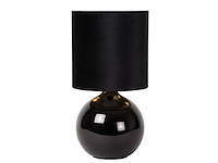 Lucide esterad tafellamp zwart - afbeelding 1 van  2