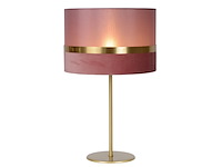 Lucide extravaganza tusse tafellamp 30 cm roze - afbeelding 1 van  3