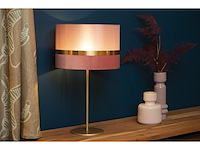 Lucide extravaganza tusse tafellamp 30 cm roze - afbeelding 2 van  3