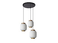 Lucide gosse hanglamp 3xe27 wit - afbeelding 2 van  3