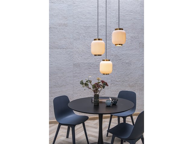 Lucide gosse hanglamp 3xe27 wit - afbeelding 3 van  3