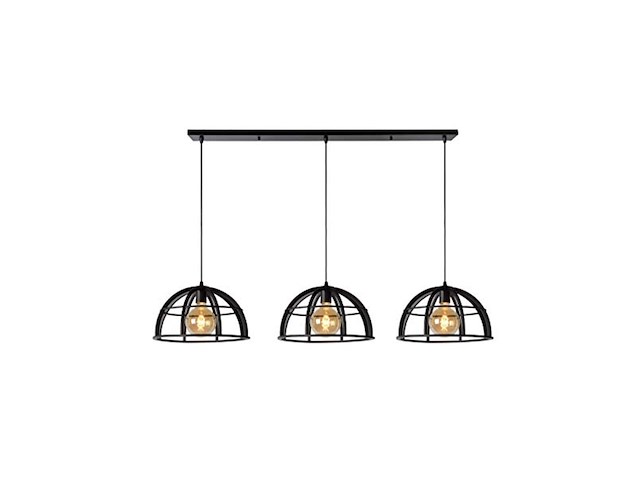 Lucide hanglamp dikra zwart 40 cm - afbeelding 1 van  2