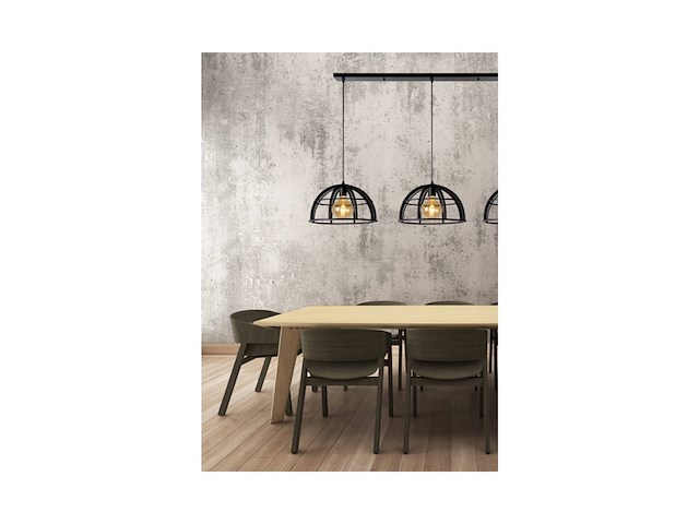 Lucide hanglamp dikra zwart 40 cm - afbeelding 2 van  2