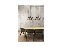Lucide hanglamp dikra zwart 40 cm - afbeelding 2 van  2