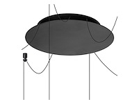 Lucide lorenz hanglamp 120 cm led dimb zwart - afbeelding 2 van  2