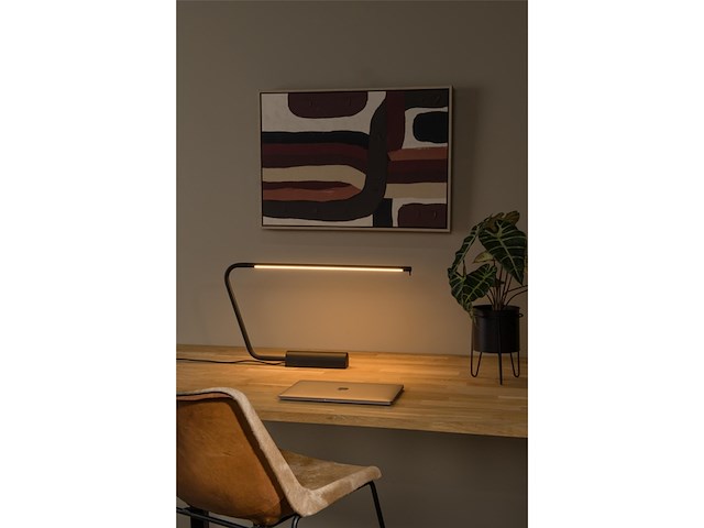 Lucide madison bureaulamp led dimbaar 1x6,5w 2700k zwart - afbeelding 3 van  3