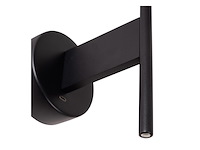 Lucide magic wandlamp 1xe27 met usb oplaadpunt zwart - afbeelding 2 van  3