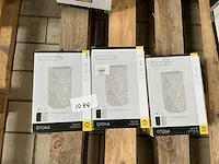 Lucide otona zwart wandlampen (3x)
