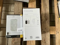 Lucide otona zwart wandlampen (3x) - afbeelding 2 van  3