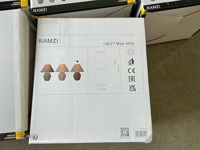 Lucide ramzi tafellampen (7x) - afbeelding 3 van  3