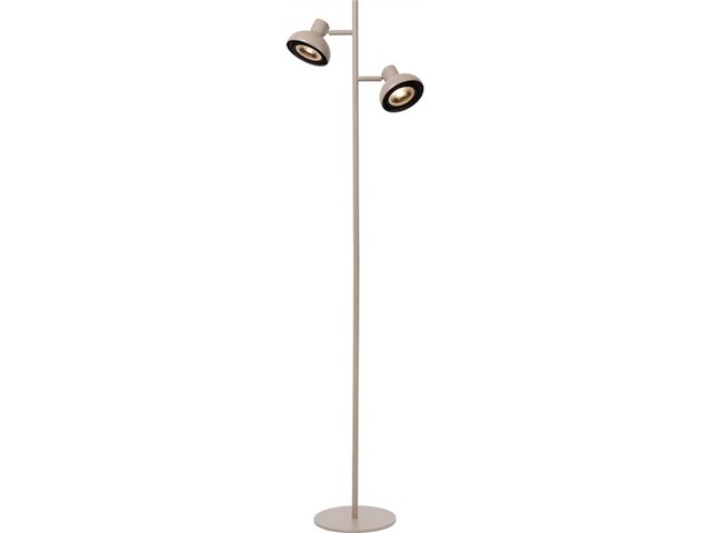 Lucide sensas vloerlamp 2xgu10 beige - afbeelding 1 van  4