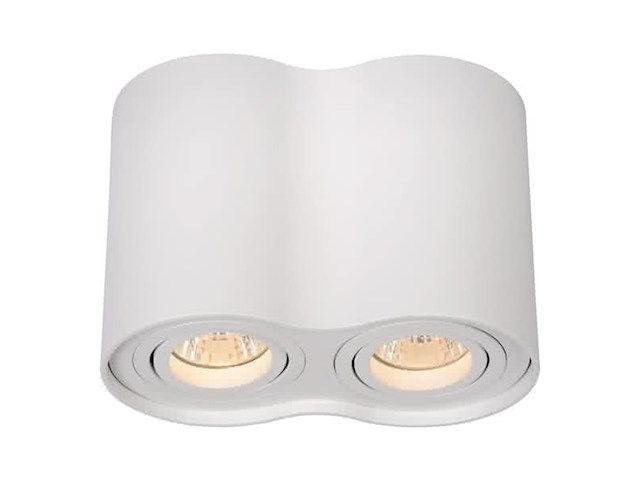 Lucide tubeplafondlamp 2xgu10 wit - afbeelding 2 van  6