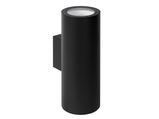 Lucide volantis wandspot buiten ip54 zwart - afbeelding 1 van  3