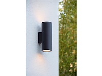 Lucide volantis wandspot buiten ip54 zwart - afbeelding 3 van  3