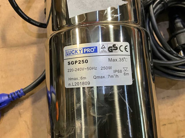Lucky pro sgp250 dompelpomp - afbeelding 2 van  3