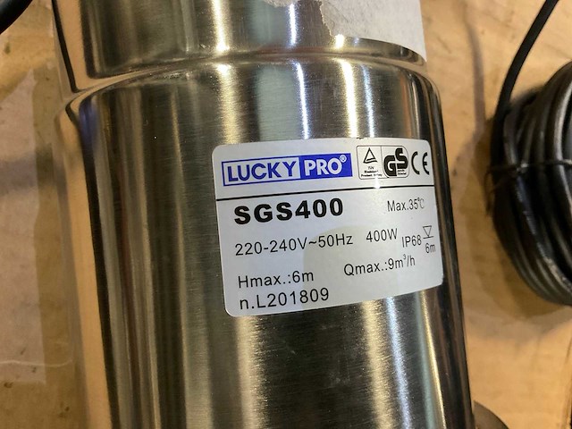 Lucky pro sgs400 dompelpomp - afbeelding 2 van  3