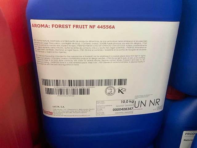 Lucta natuurlijk bosvruchtenaroma 10kg (2x) - afbeelding 1 van  2