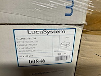 Lucu ip55 installatie box 100 x 100 x 50 (80x) - afbeelding 2 van  4