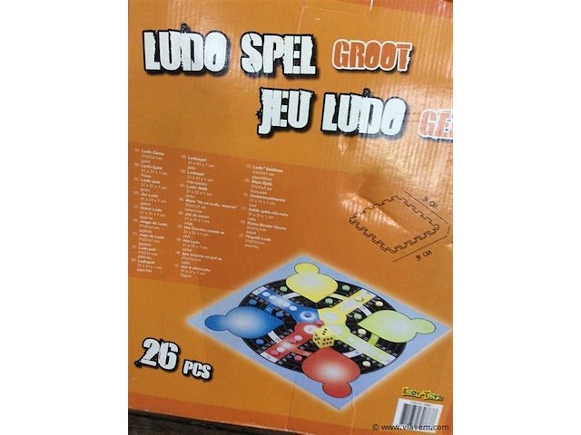 Ludo spel - afbeelding 2 van  2