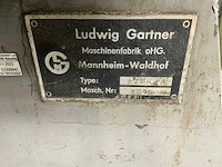 Ludwig gartner az2n/a bandschuurmachine - afbeelding 7 van  7