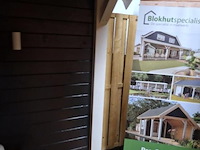 Lugarde blokhut (vuren) met veranda en zadeldak - 536x250cm - afbeelding 15 van  19