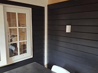 Lugarde blokhut (vuren) met veranda en zadeldak - 536x250cm - afbeelding 16 van  19