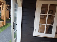 Lugarde blokhut (vuren) met veranda en zadeldak - 536x250cm - afbeelding 18 van  19