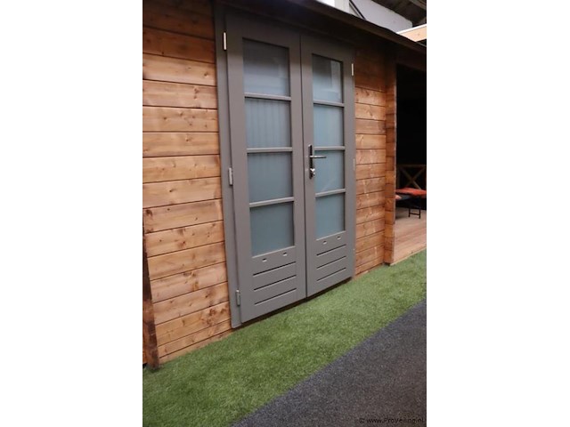 Lugarde blokhut (vuren) met veranda en zadeldak - 536x250cm - afbeelding 5 van  26