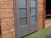 Lugarde blokhut (vuren) met veranda en zadeldak - 536x250cm - afbeelding 5 van  26