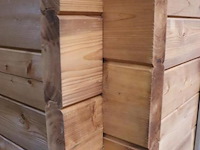 Lugarde blokhut (vuren) met veranda en zadeldak - 536x250cm - afbeelding 7 van  26