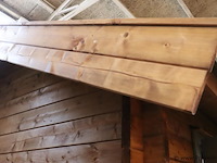 Lugarde blokhut (vuren) met veranda en zadeldak - 536x250cm - afbeelding 18 van  26