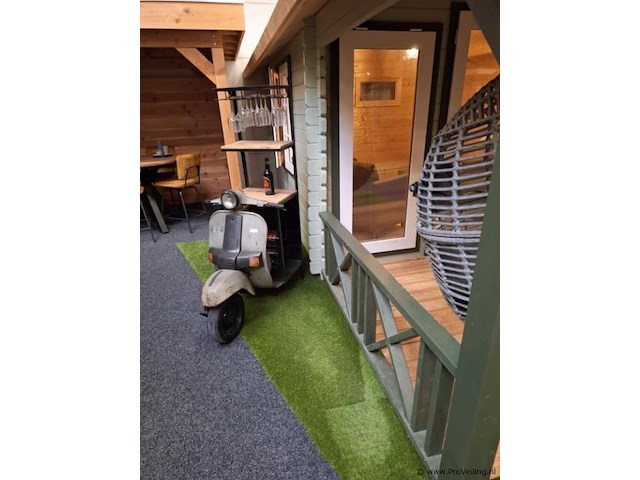 Lugarde blokhutveranda - 600x440cm - afbeelding 6 van  11