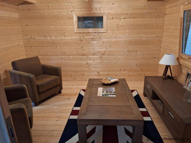 Lugarde blokhutveranda - 600x440cm - afbeelding 10 van  11