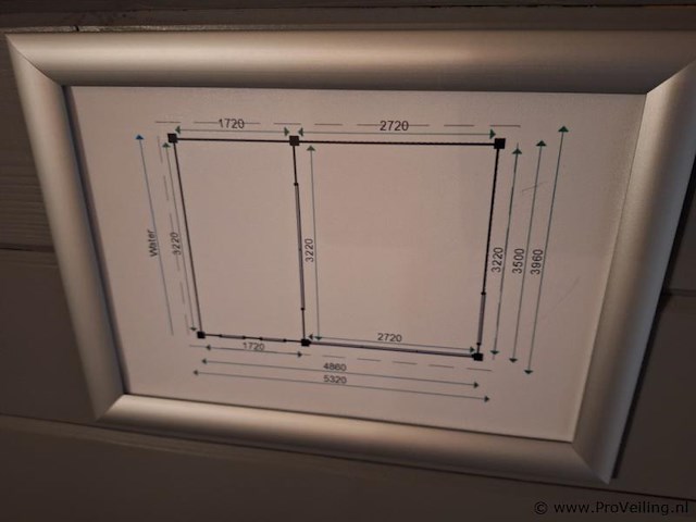 Lugarde pro-systeem tuinhuis - 530x396cm - afbeelding 4 van  18