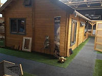 Lugarde (vuren) blokhut - 890x470cm