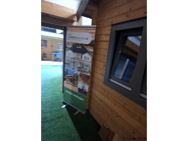 Lugarde (vuren) blokhut - 890x470cm - afbeelding 5 van  19