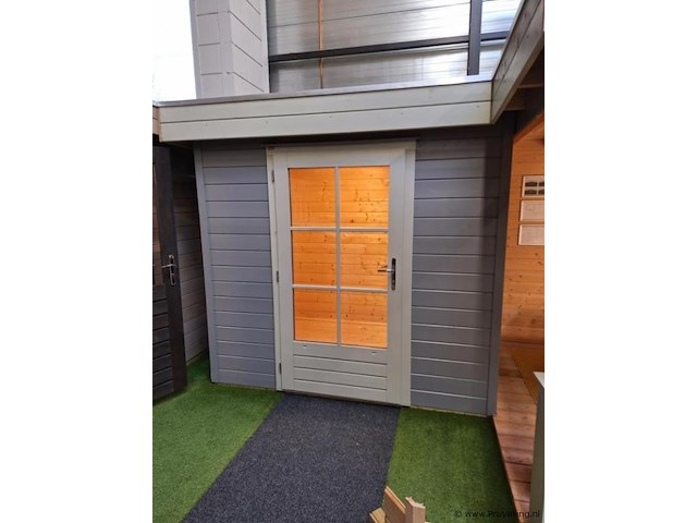 Lugarde vuren tuinhuis met overkapping - 636x180cm - afbeelding 4 van  15