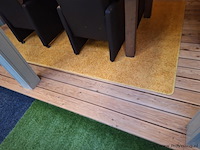 Lugarde vuren tuinhuis met overkapping - 636x180cm - afbeelding 12 van  15