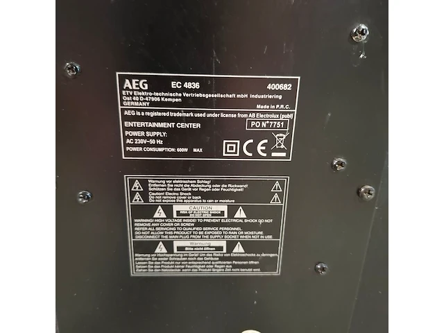 Luidspreker, aeg - afbeelding 4 van  13
