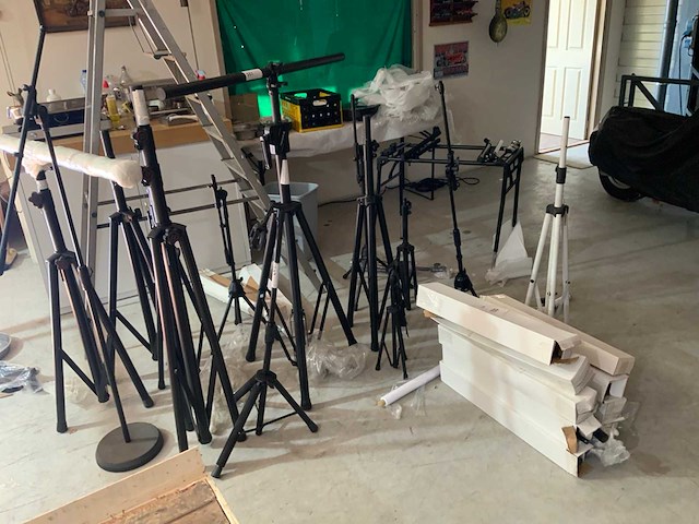 Luidspreker en microfoon standaards (22x) - afbeelding 1 van  3