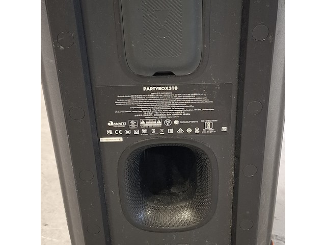 Luidspreker, jbl, partybox 310 - afbeelding 9 van  11