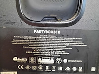 Luidspreker, jbl, partybox 310 - afbeelding 4 van  6