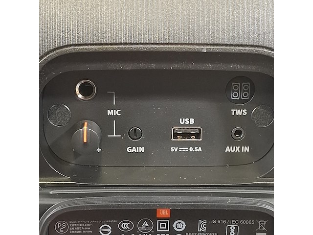 Luidspreker, jbl, partybox encore - afbeelding 5 van  9