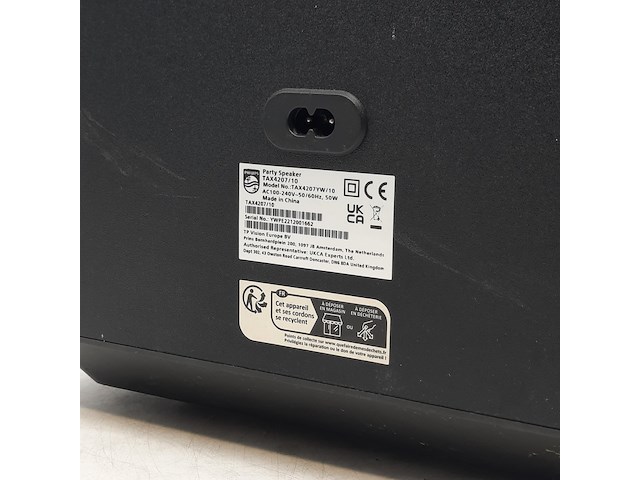 Luidspreker, philips, party speaker tax4207/10 - afbeelding 9 van  10