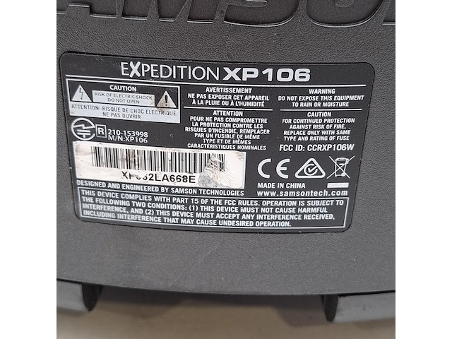 Luidspreker, samson, expedition xp106 - afbeelding 5 van  9