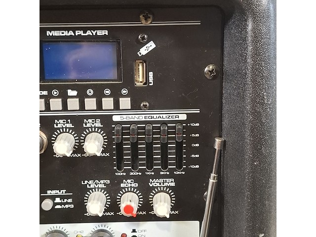 Luidspreker, vonyx, spj-pa912 - afbeelding 3 van  13